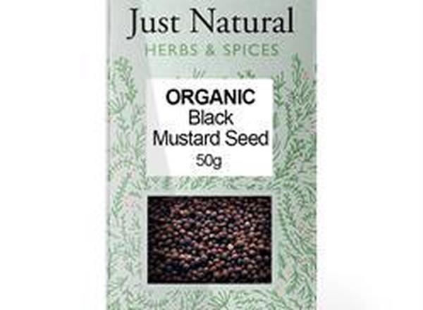Just Natural Organic Brown Mustard Seed