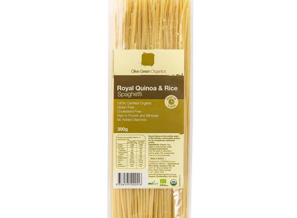 Pasta Organic (Gluten-Free): Spaghetti : Quinoa & Rice - OG