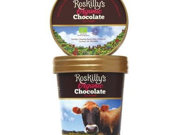 Roskilly's Organic Chocolate Ice cream
