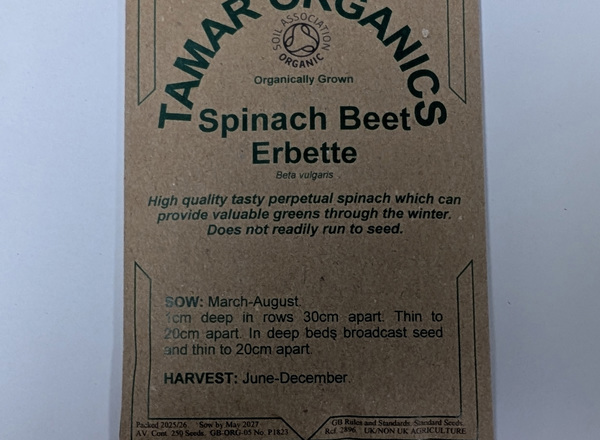 (Seeds) Spinach - Beet - Erbette