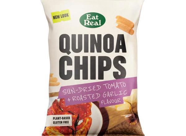 Quinoa Chips Sundried Tomato Roasted Garlic - Non Organic