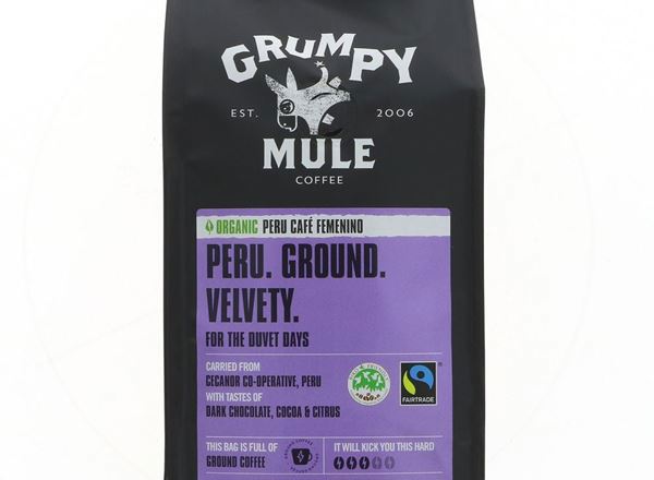 Grumpy Mule Peru Ground Coffee