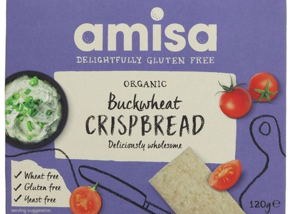 (Amisa) Crispbread - Buckwheat 120g