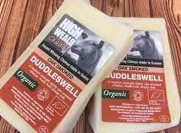 High Weald Dairy Duddleswell Smoked cheese organic