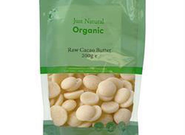 Just Natural Raw Cacao Butter