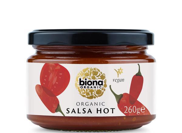 Organic Salsa Dip Hot 260g