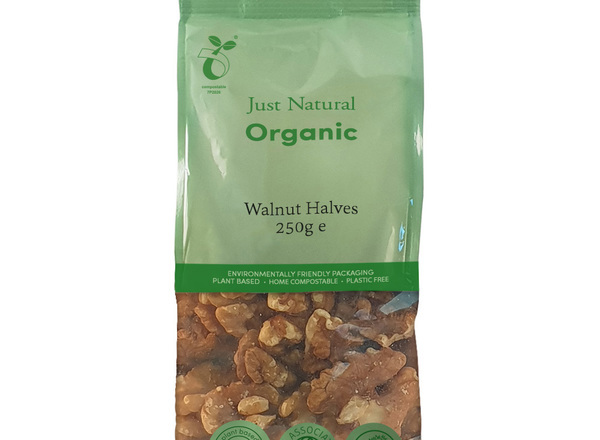 Organic Walnut Halves 250g