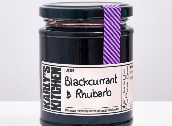Blackcurrant & Rhubarb Jam