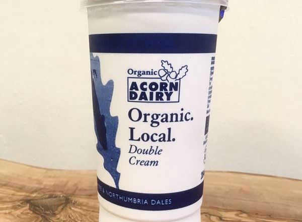 (Acorn Dairy) Cream - Double Organic 284ml