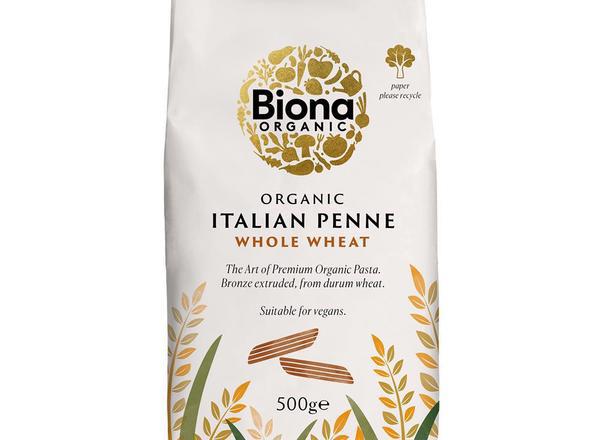 Organic Wholewheat Penne Pasta 500g