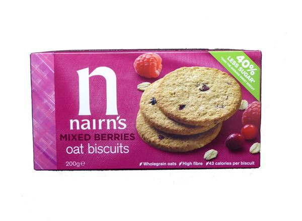 Nairns Mixed Berry Oat Biscuits