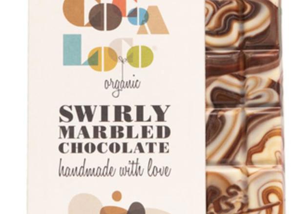 Cocoa Loco - Marbled Chocolate Bar – 100g