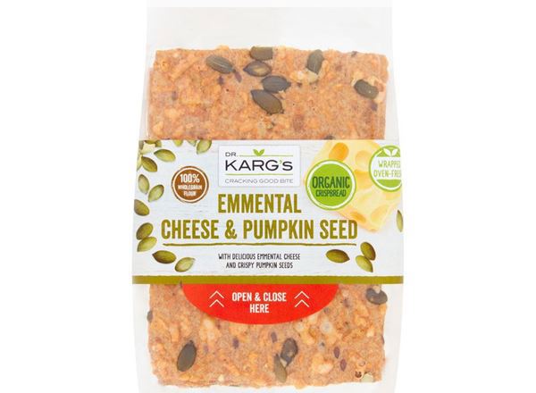 Cheese/Pumpkin Seed Crispbread - Organic