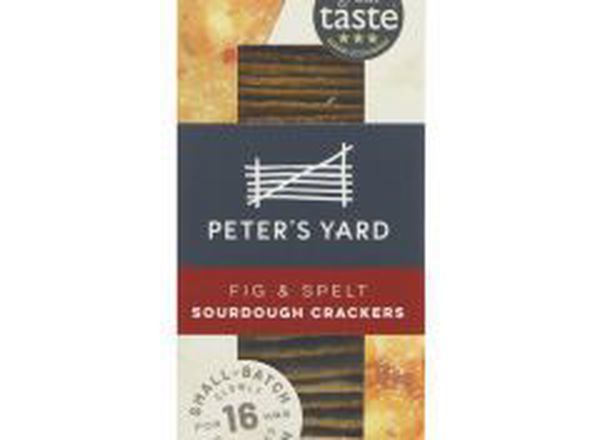 Peter's Yard Fig & Spelt Sourdough Crackers