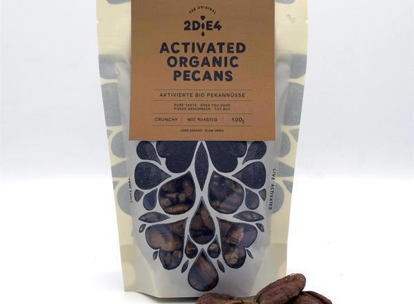 2DiE4 Activated Organic Pecans 100g