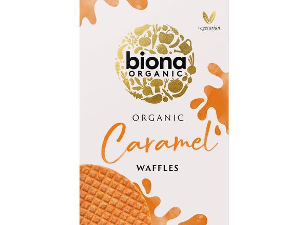 Organic Caramel Syrup Waffles 175g