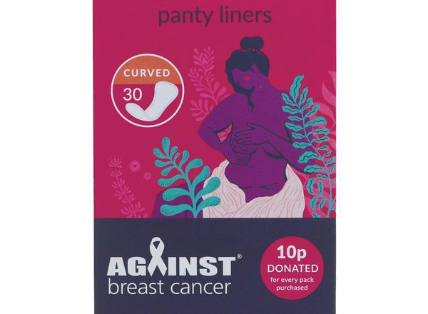 Natracare curved Panty Liner