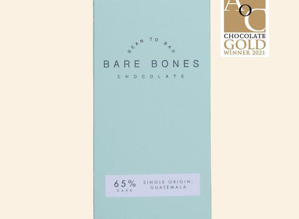 Bare Bones 65% Guatemala Single Origin Dark Chocolate