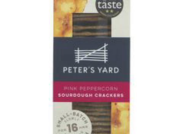 Peter's Yard Pink Peppercorn crackers