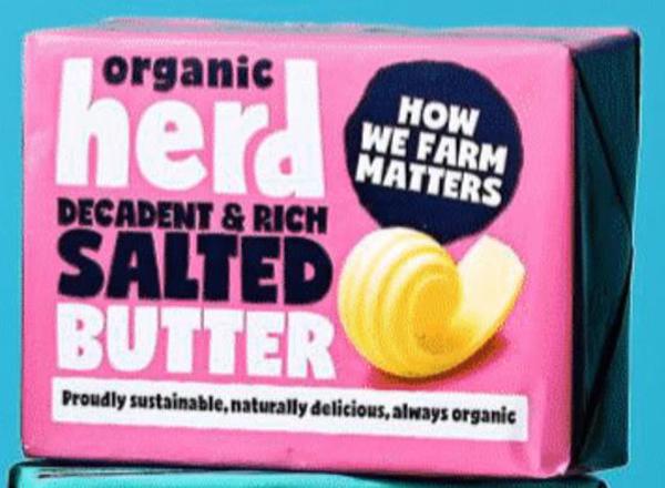 Organic Herd Organic Salted Butter