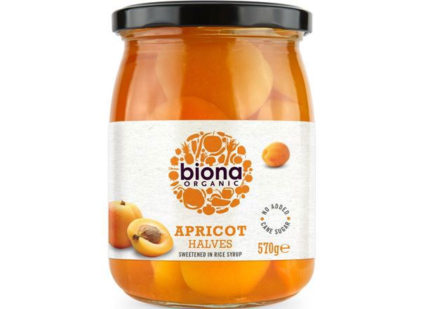 Organic Apricot Halves In Syrup - 570G