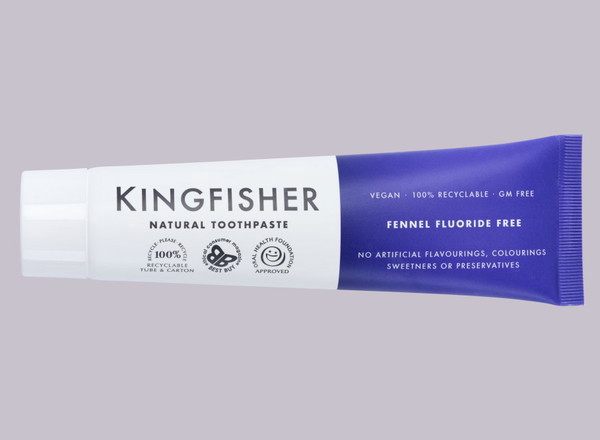 Toothpaste, Fennel, Fluoride-free - Kingfisher