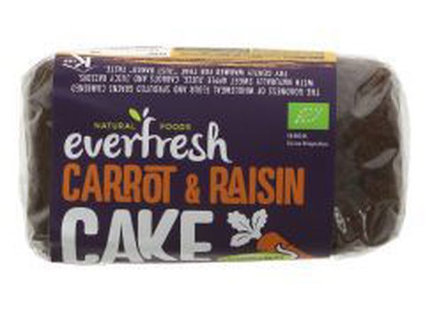 Everfresh Carrot Cake with Raisins - Sprouted