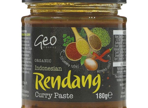 (Geo Organics) Paste - Rendang Curry 180g