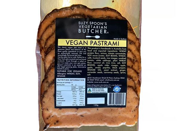 Pastrami Plant Based (Esky Required) - SS
