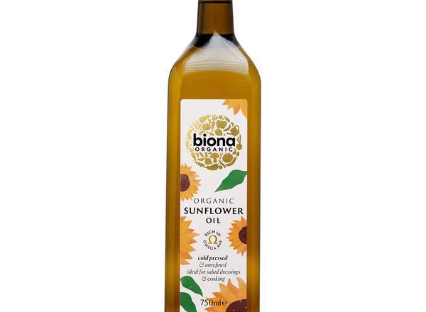 Biona Organic Sunflower Oil Cold Pressed 750ml