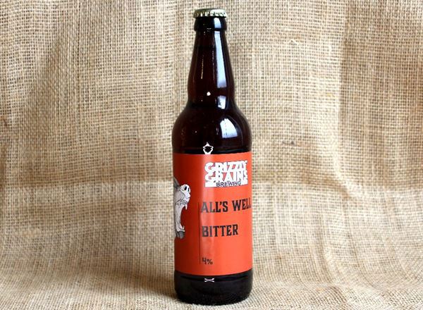 Grizzly Grains All's Well Bitter 4% 500ml