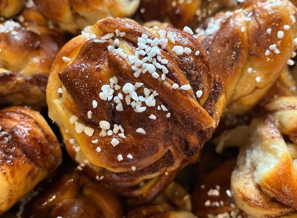 Swedish cinnamon bun