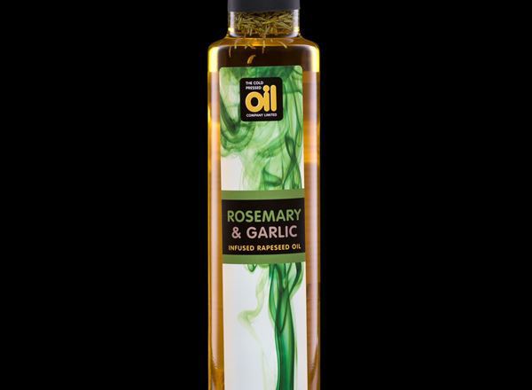 Rosemary and garlic infused oil