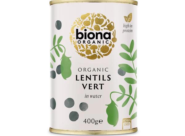 Biona Lentils Vert 400g