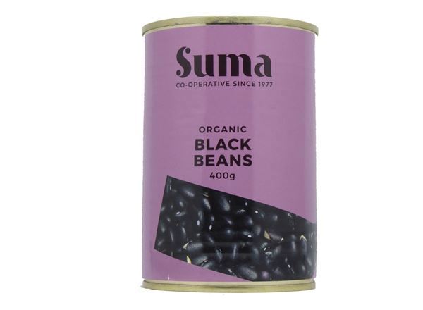 Organic Tinned Black Beans