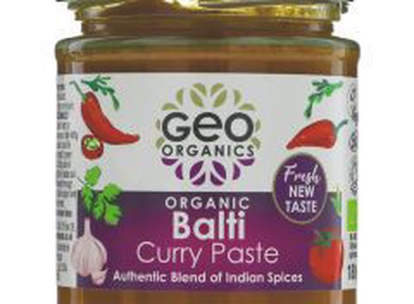 Geo-Organics Balti Curry Paste