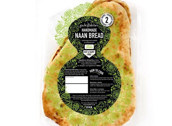 Punjaban Garlic and Coriander Naan