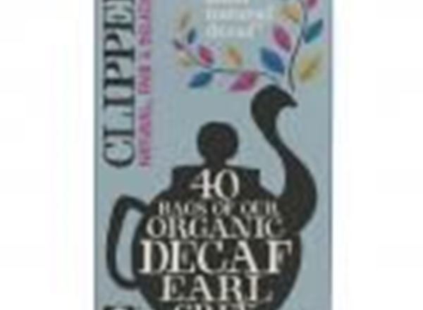Clipper Organic Fairtrade Decaf Earl Grey teabags