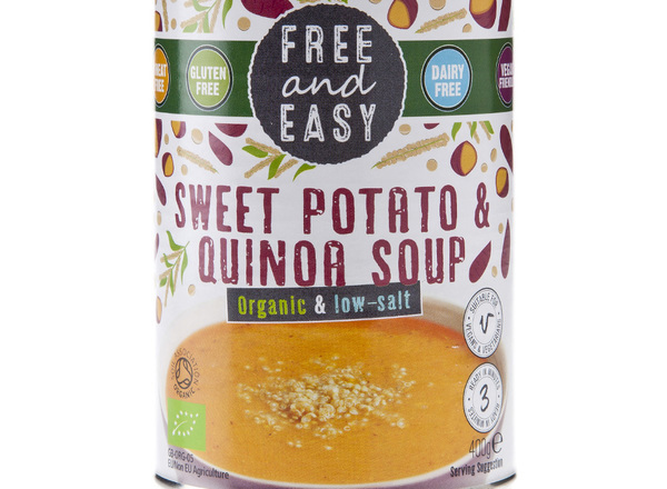 Organic Low Salt Sweet Potato & Quinoa Soup - 400g