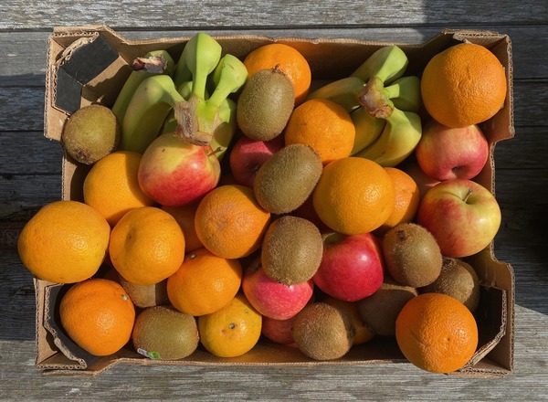 Organic Fruit Boxes - Minimum £10 Order: See below