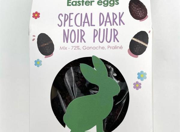 Organic Chocolate Easter Eggs Special Dark Mix 100g