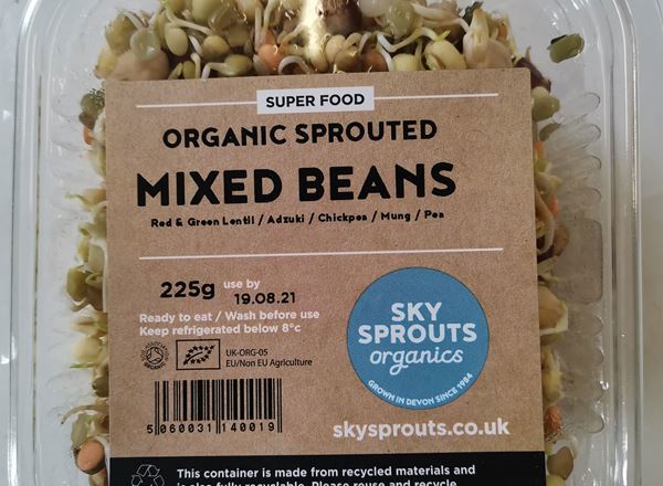 Sky Sprouts Organic Sprouted Mixed Beans