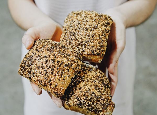 Bread: Seeded Ciabatta Rolls: Mini - BF