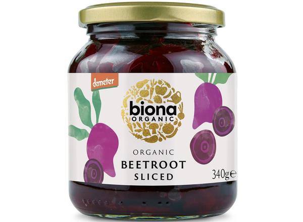 Organic Sliced Beetroot 340g