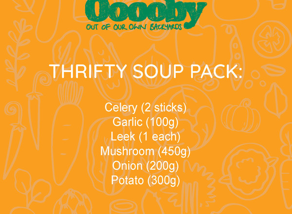 Thrifty Soup Pack (SAVE 10% - no customisation)