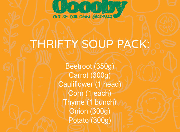 Thrifty Soup Pack (SAVE 10% - no customisation)