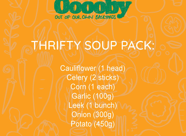 Thrifty Soup Pack (SAVE 10% - no customisation)