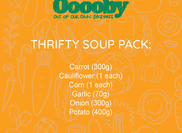 Thrifty Soup Pack (SAVE 10% - no customisation)