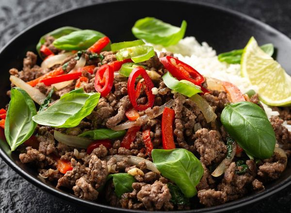 Pad Kra Pao Thai Basil Beef