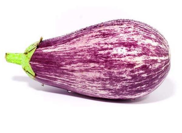 Aubergine-Graffiti